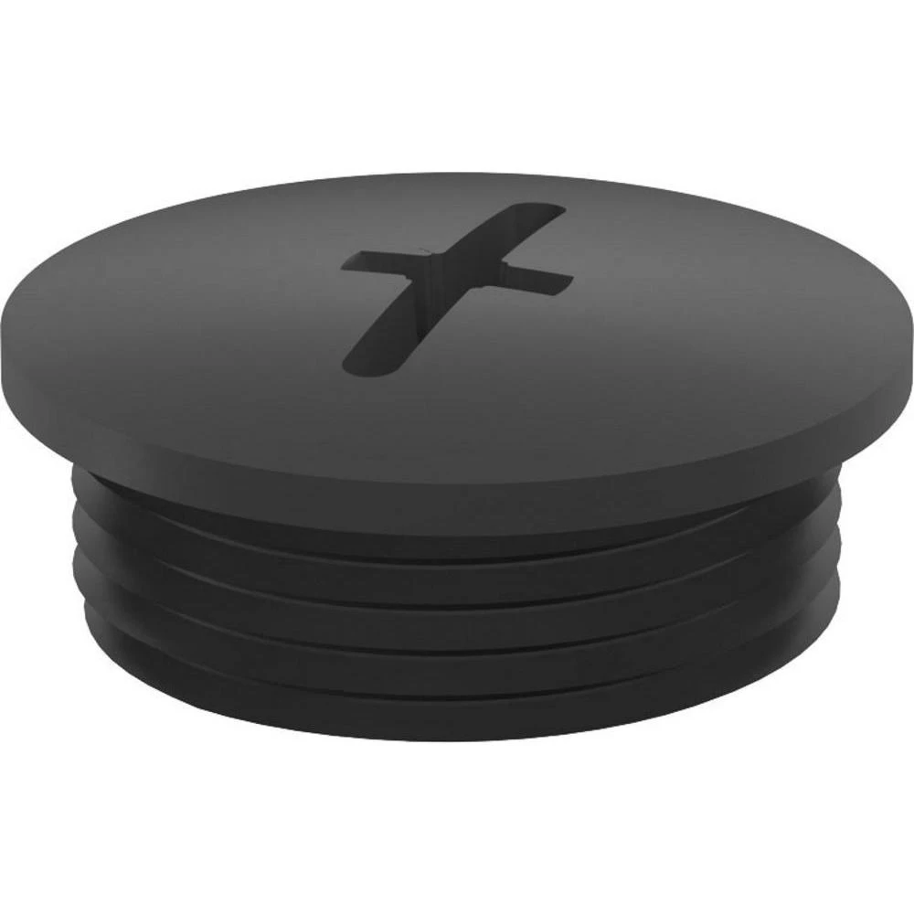 Zatvorni vijak, okrugli M40 poliamid, crna (RAL 9005) RST 13007540 20 kom. slika