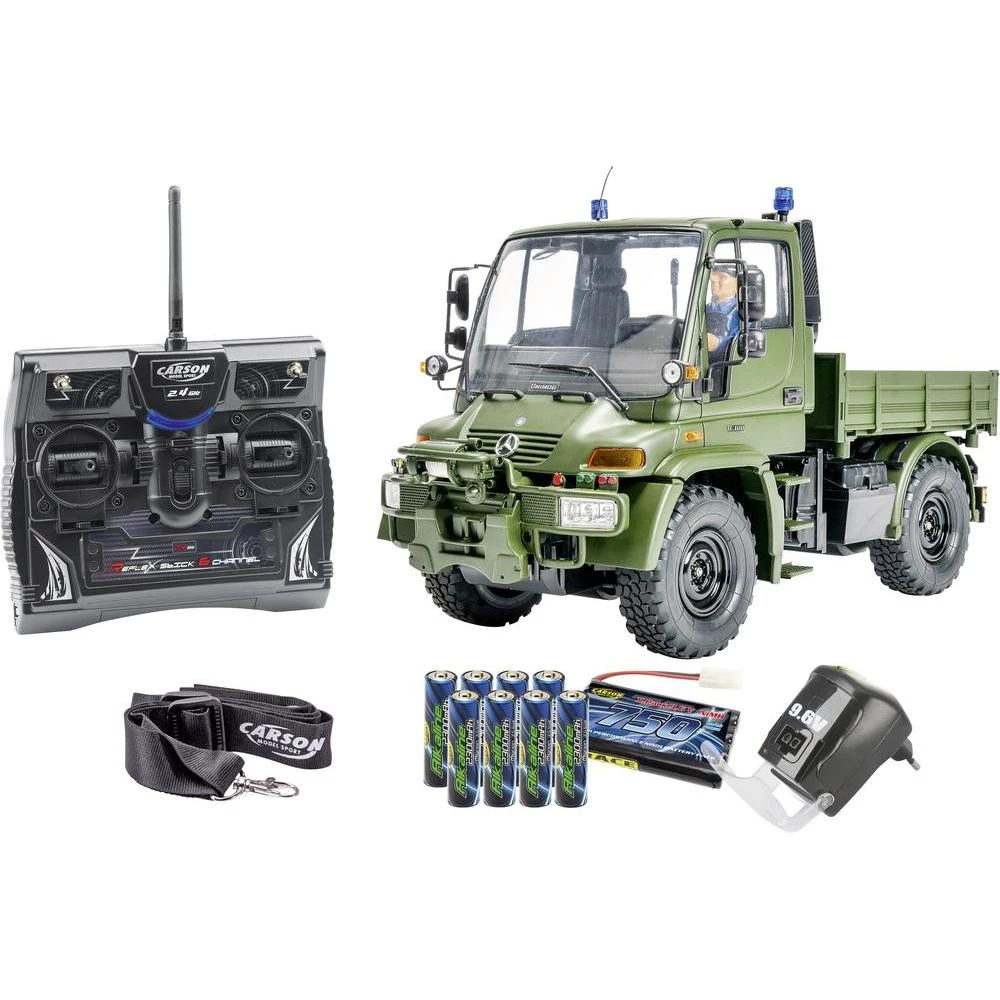 Šumarsko vozilo Unimog Mercedes Benz U300 Carson (500707174) funkcionirajući model na daljinsko upravljanje slika