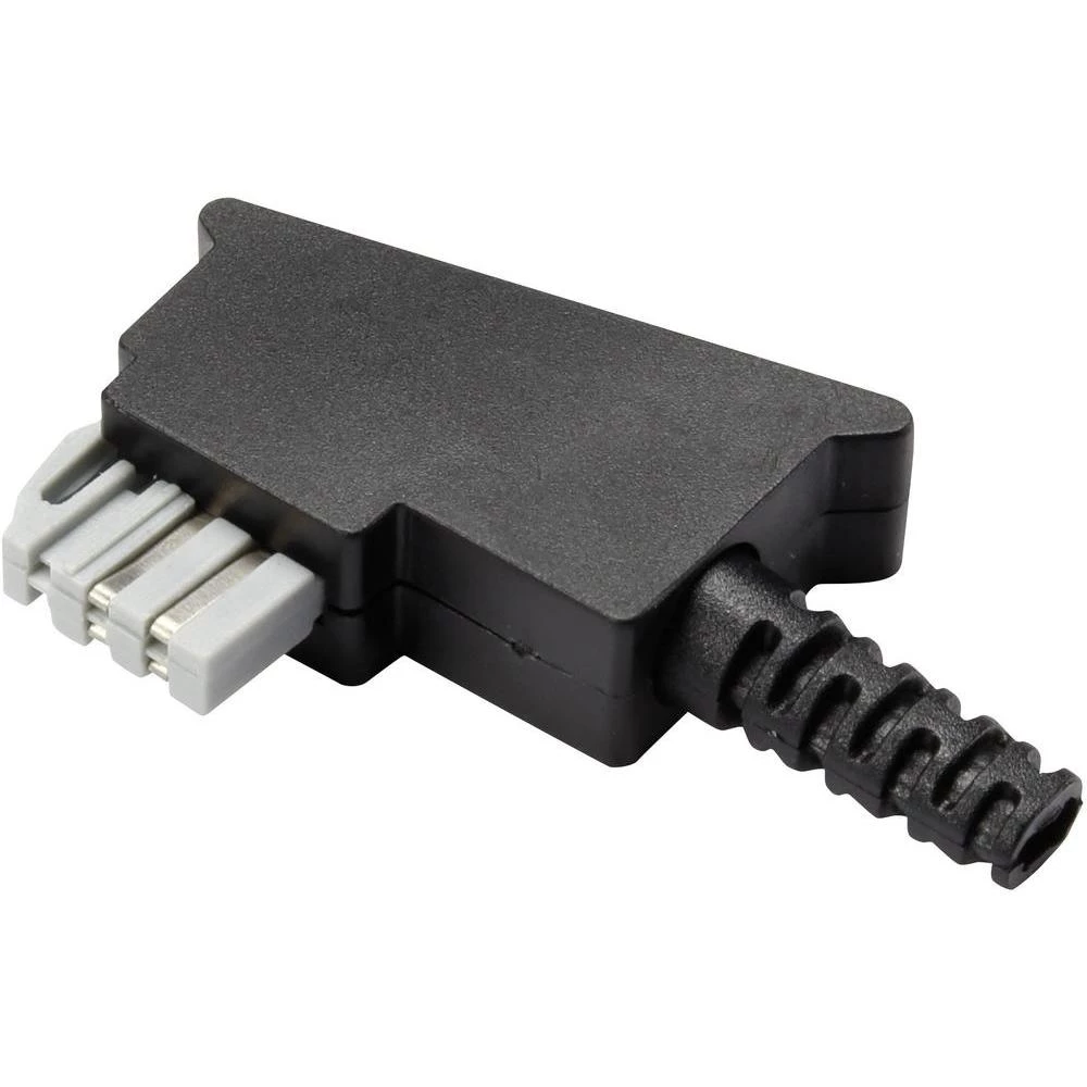 TAE utikač za sastavljanje GM02N Conrad kutni N kodiranje crna sadržaj: 1 komad slika