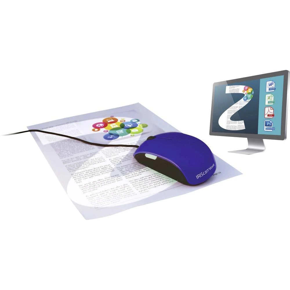 Miš skener A3 IRIS by Canon IRIScan™ Mouse 2 300 x 300 dpi, USB slika