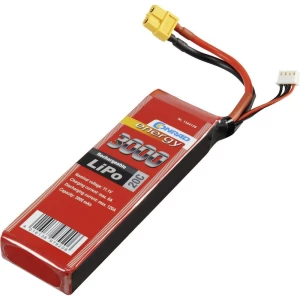 Modellbau-akumulatorski paket (LiPo) 11.1 V 3000 mAh 20 C Conrad energy Stick XT60 slika