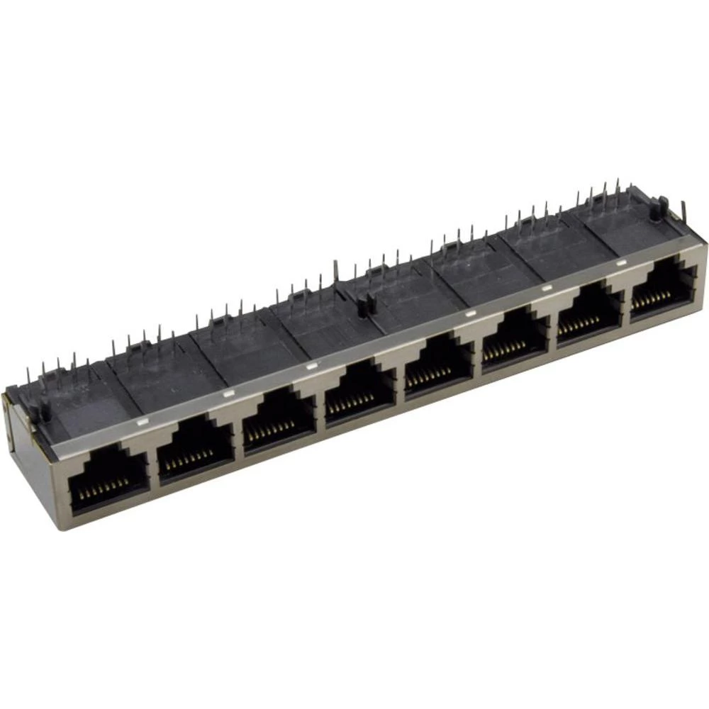 Modularni konektor, ugradbena utičnica, horizontalna 143216 8-dijelna BKL Electronic sadržaj: 1 kom. slika