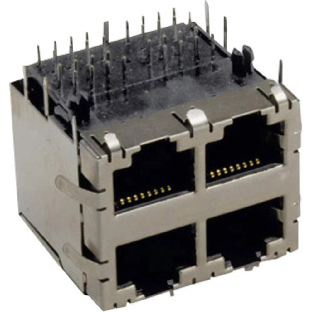 Modularni konektor, ugradbena utičnica, vertikalna 143214 4-dijelna BKL Electronic sadržaj: 1 kom. slika