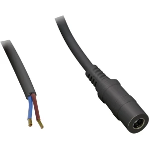 Niskonaponski priključni kabel, niskonaponska utičnica - kabel, otvoreni kraj 5.5 mm 2.5 mm BKL Electronic 2.50 m 1 kom. slika