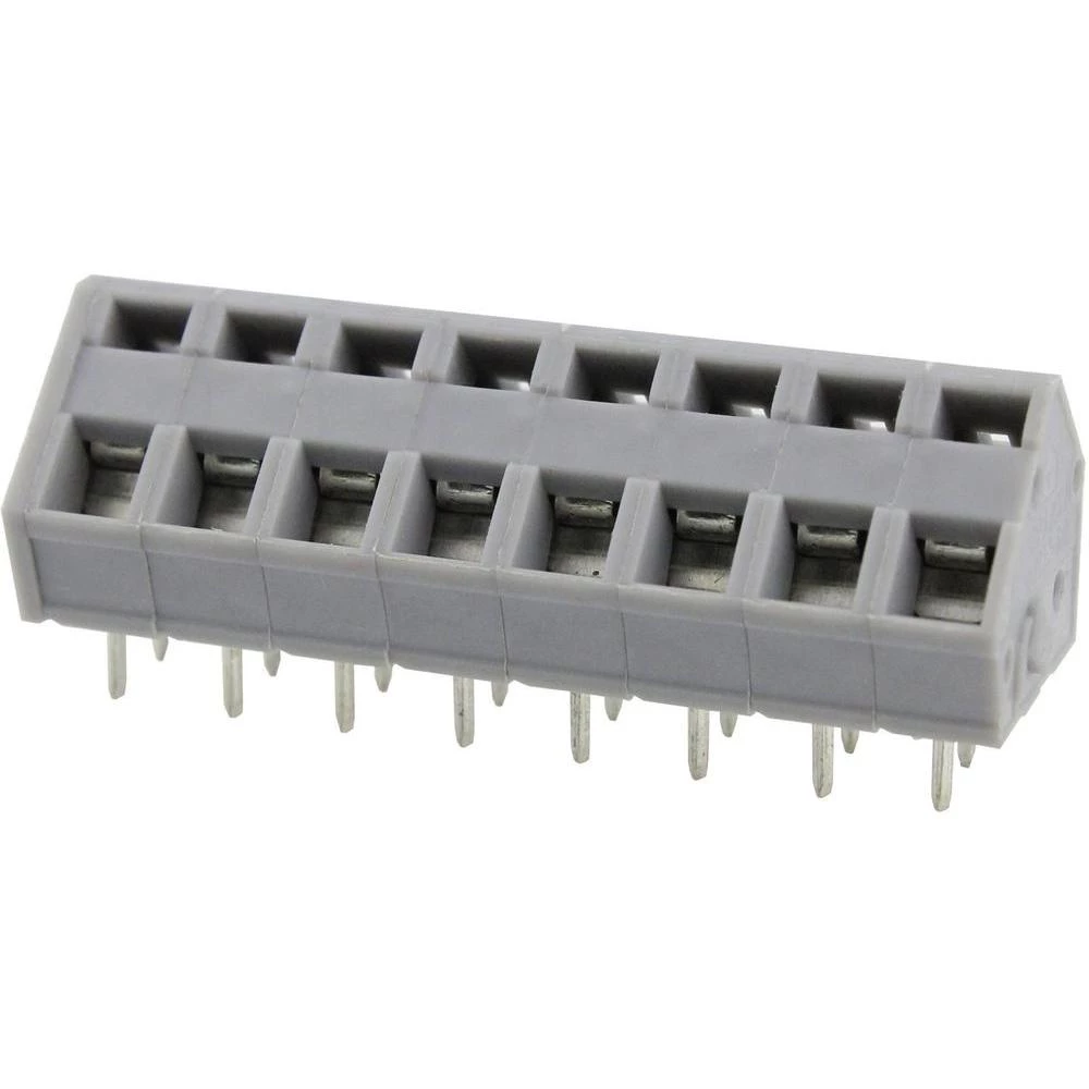 Opružna stezaljka, raster: 5.0 mm broj polova: 3 siva DG245-5.0-03P-11-00AH Degson sadržaj: 1 kom. slika