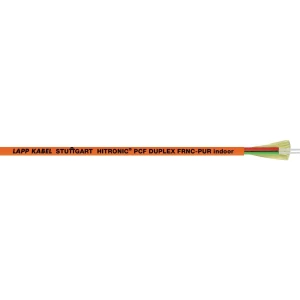 Optički kabel HITRONIC PCF 200/230µ duplex, narančaste boje, LappKabel 28320702 100 m slika