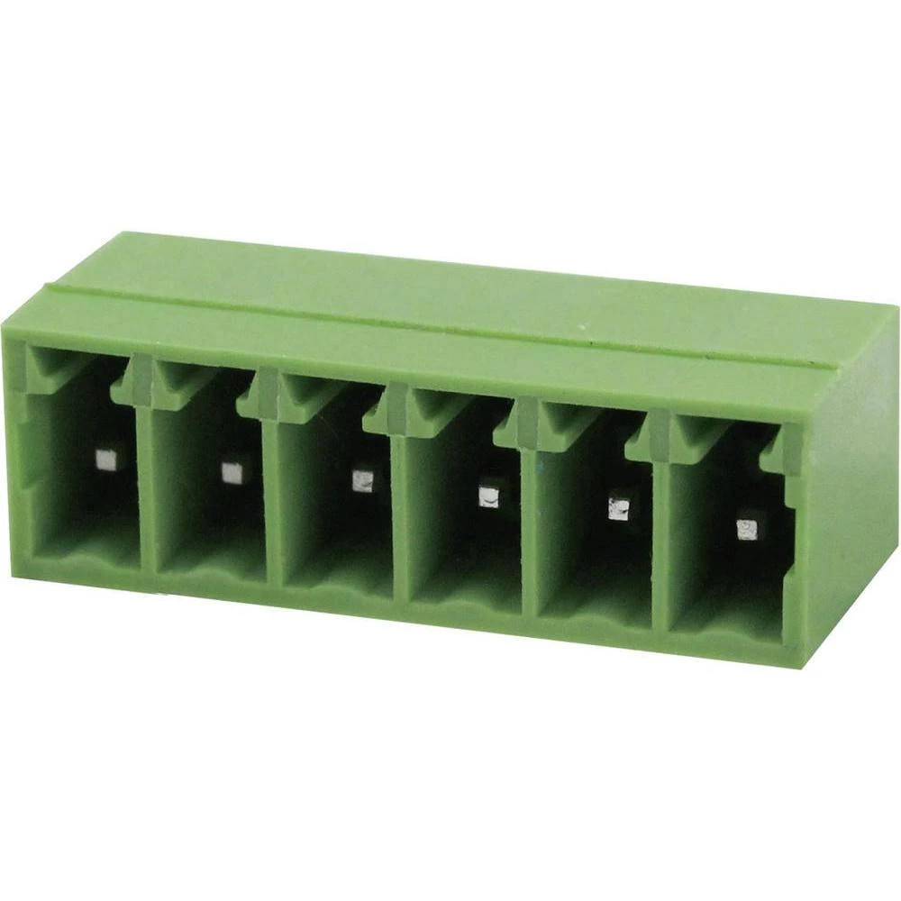 Osnovno kućište, raster: 3.5 mm broj polova: 6 zelena 15EDGRC-3.5-06P-14-00AH Degson sadržaj: 1 kom. slika