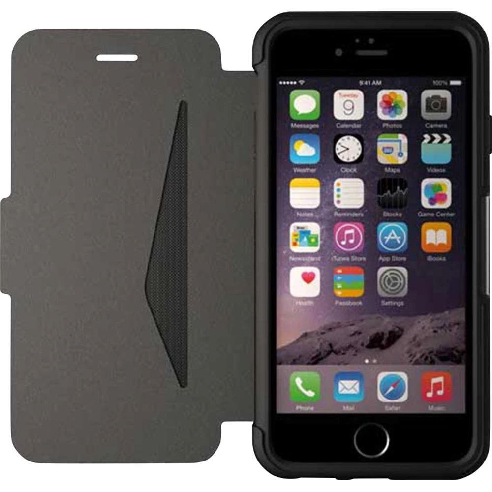 Otterbox iPhone preklopne korice Strada Case pogodne za: Apple iPhone 6, crne boje slika