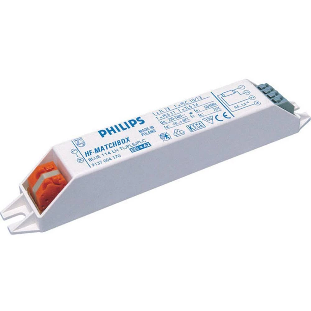 Philips predspojni uređaj za svjetiljke HF-MatchboxBLUE za PL/TL svjetiljke 93243330 slika