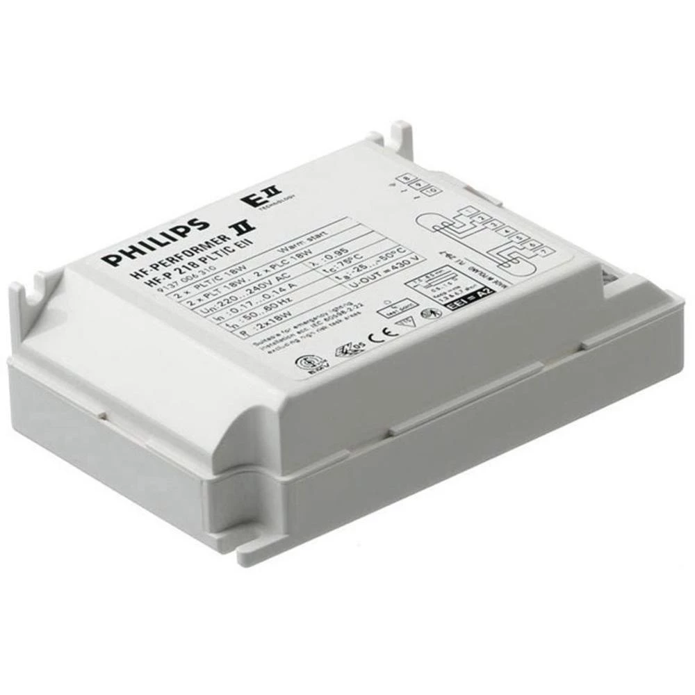 Philips predspojni uređaj za svjetiljke HF-PERFORMER EII za PL-T/C/R/L/TL5C svjetiljke 91407130 slika
