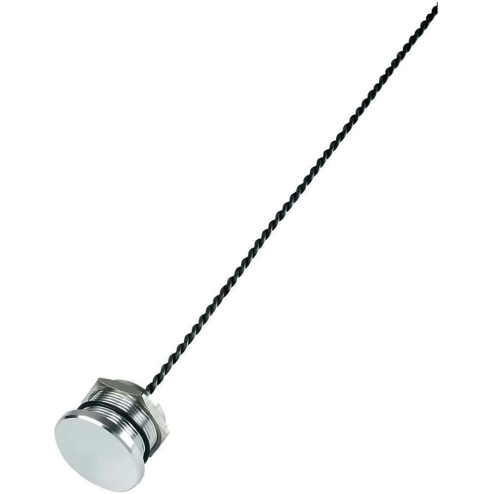 Piezo tipkalo PS223P10Y01 Conrad 24 V DC/AC 0.2 A 1 x isključeno/(uključeno) IP6 slika