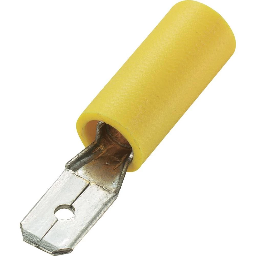 Plosnati utikač 93014c524 širina: 4.8 mm debljina: 0.5 mm 180 ° djelomično izoli slika