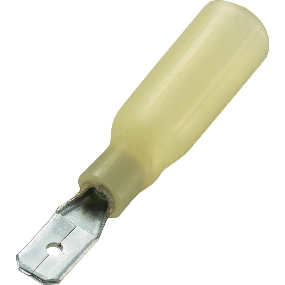 Plosnati utikač sa skupljajućom cjevčicom 93014c492 Conrad širina: 4.8 mm deblji slika