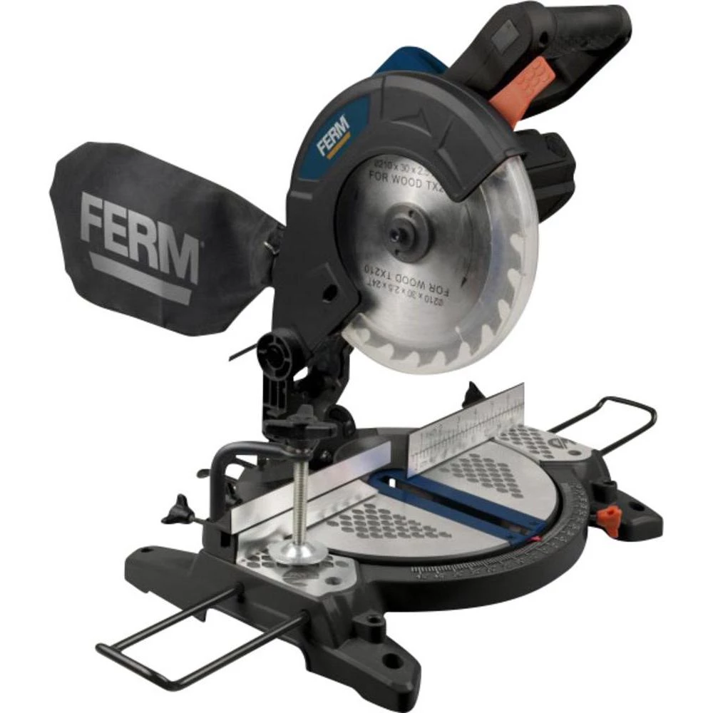 Potezno nagibna pila MSM1037 Ferm 1300 W, 210 x 30 mm slika