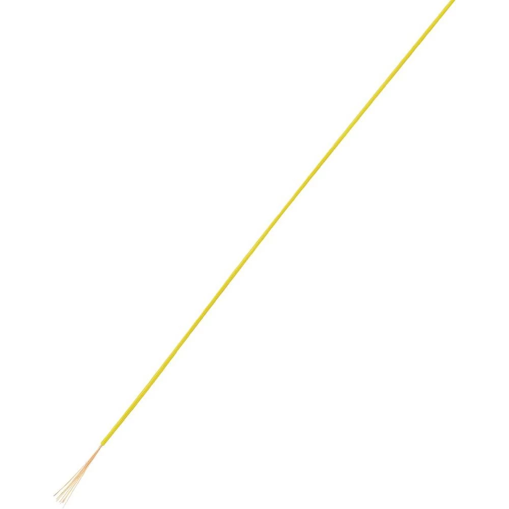 Prepleteni vod LiFY 93014c462 Conrad 1 x 0.05 mm žuta 25 m slika