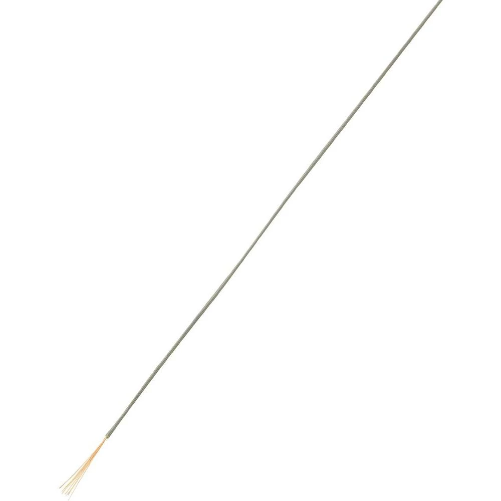 Prepleteni vod LiFY 93030c6 Conrad 1 x 0.05 mm siva 25 m slika