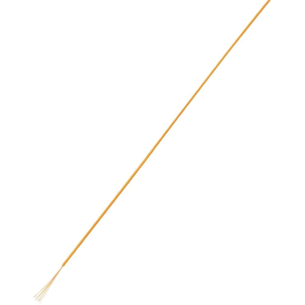 Prepleteni vod LiFY 93030c74 Conrad 1 x 0.25 mm narančasta 10 m slika