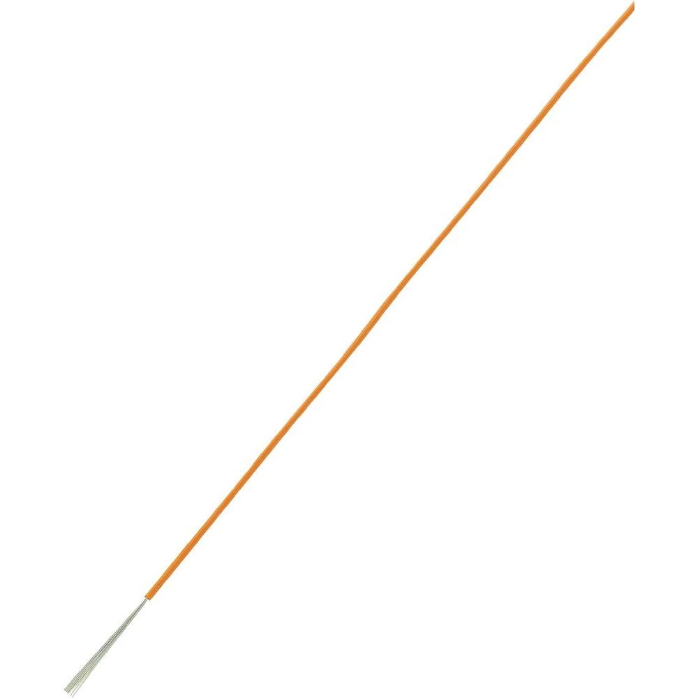 Prepleteni vod LiY SH1998C358 Conrad 1 x 0.22 mm narančasta 10 m slika