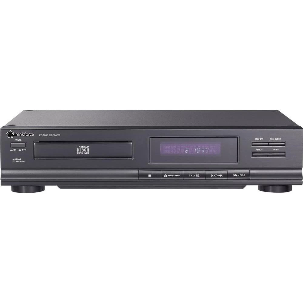 Stereo pojačalo Renkforce CD-1000 crne boje slika