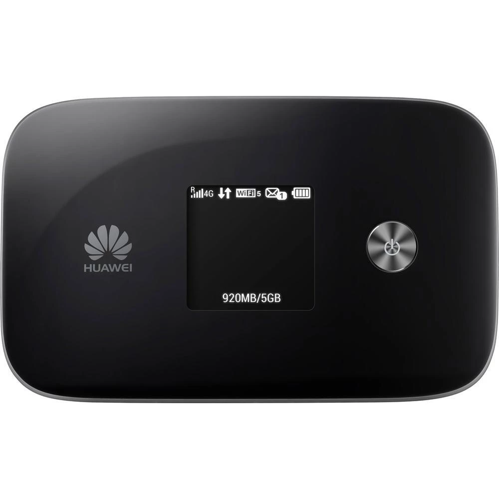 Prijenosni LTE- WLAN hotspot E5786 Huawei za 10 uređaja, 300 MBit/s, antenski priključak, mikro SD, crna slika