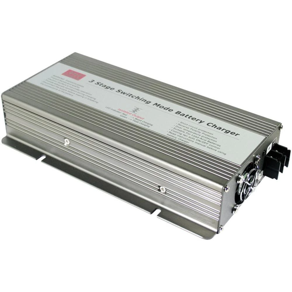 Punjač olovnih baterija Mean Well PB punjač 14,4V 24,3A 12 V olovni gel, olovna kiselina, AGM slika