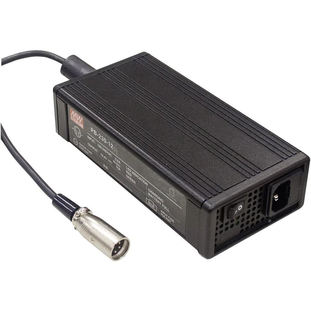 Punjač olovnih baterija Mean Well PB punjač 28,8V 24 V olovni gel, olovna kiselina, AGM slika