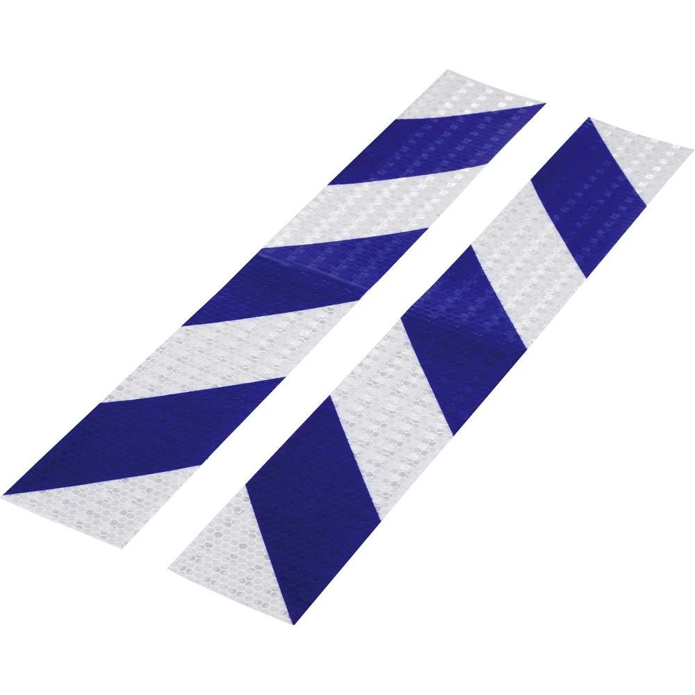 Reflektirajuća traka za upozorenje RTS60/400-BL Conrad (D x Š) 400 mm x 60 mm plava, srebrna, polietilenska folija, sadržaj: 2 k slika