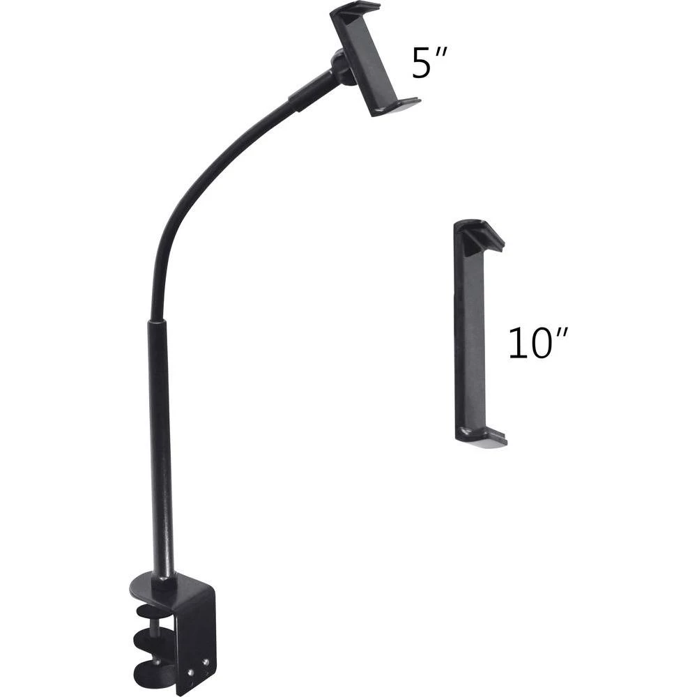 renkforce univerzalni stolni držač za pametne telefone 8.89 cm - 13.97 cm (3,5 - 5,5 cola) ili iPad, tablet računala 22.6 cm - 2 slika