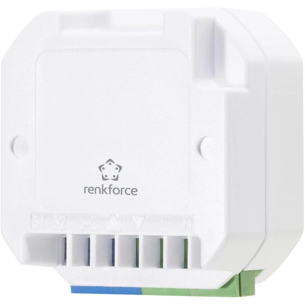 RS2W bežični upravljač za žaluzine, podžbukni 1-kanalni, rasklopna snaga (maks.) 500 W domet maks. (na otvorenom) 150 m slika