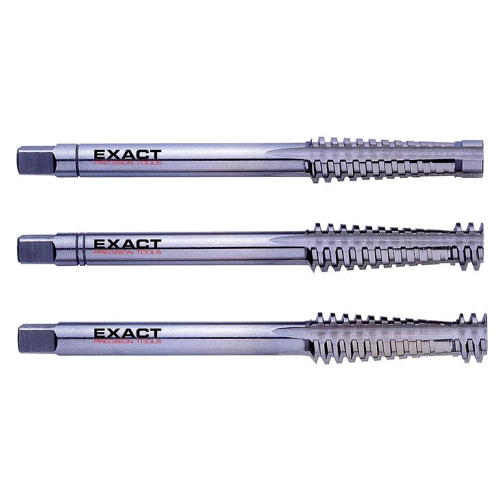 Ručno narezno svrdlo, 3-delni komplet TR Tr18 4 mm narezivanje u desno Exact 01724 DIN 103 HSS 1 set slika