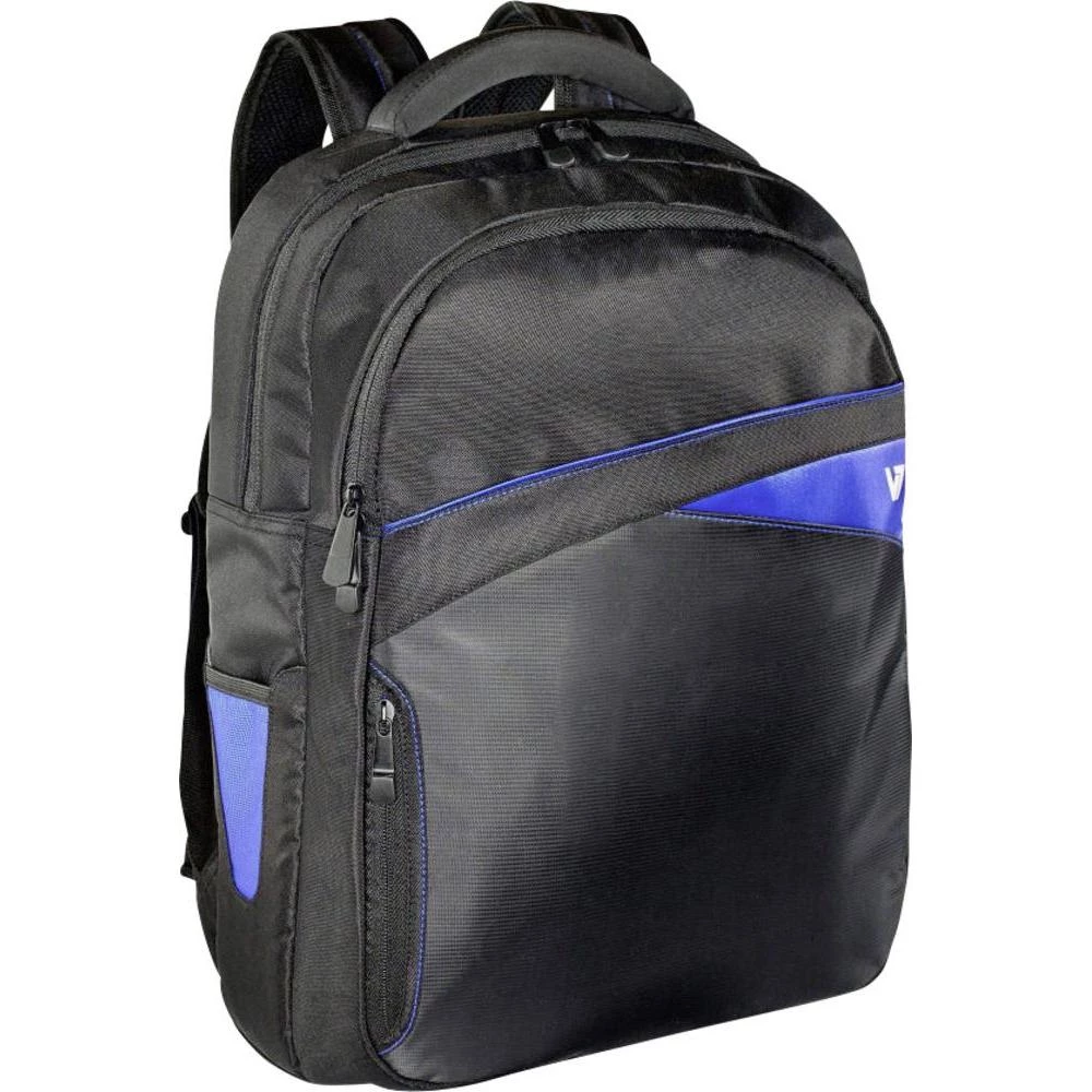 Ruksak za laptop V7 Edge 43.9 cm (17.3) crna-plava slika