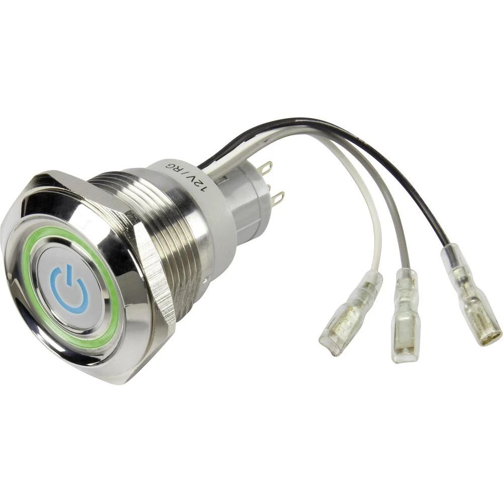 Tipkalo LAS1-AGQ30-11Z/B/RG Conrad 250 V/AC 3 A 1 x isključeno/(uključeno) 12V bez povrata 1 komad slika