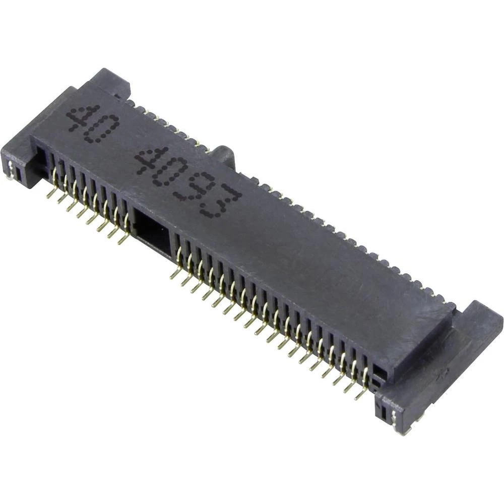 PCI Express Mini Card-sustav utičnog konektora MM60 raster: 0.8 mm br. polova: 52 nazivna struja: (po polu): 0.5 A Attend 1 kom. slika