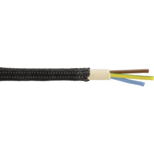 Priključni kabel 3 G 0.75 mm crne boje, roba na metre slika