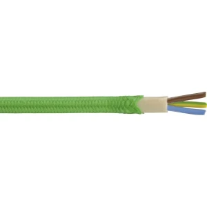 Priključni kabel 3 G 0.75 mm zelene boje, roba na metre slika