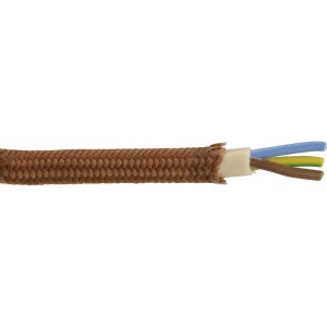 Priključni kabel 3 G 0.75 mm smeđe boje, roba na metre slika