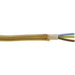 Priključni kabel 3 G 0.75 mm zlatne boje, roba na metre