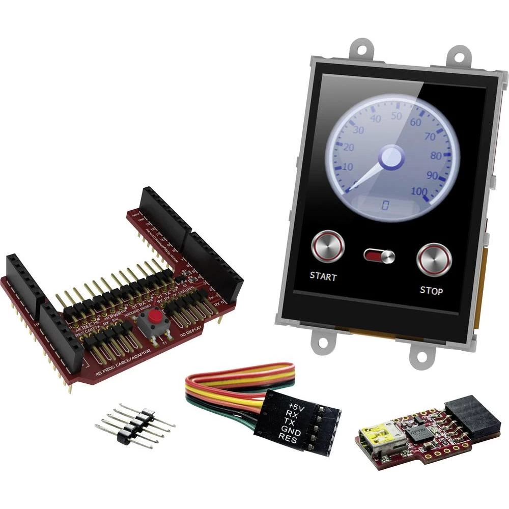 Razvojna ploča 4D Systems SK-28PTU-AR slika