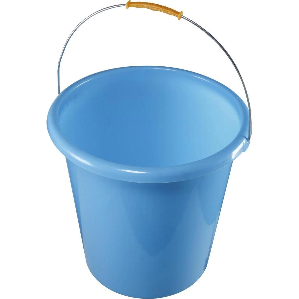 Okruglo plastično vjedro plava 10 litara slika