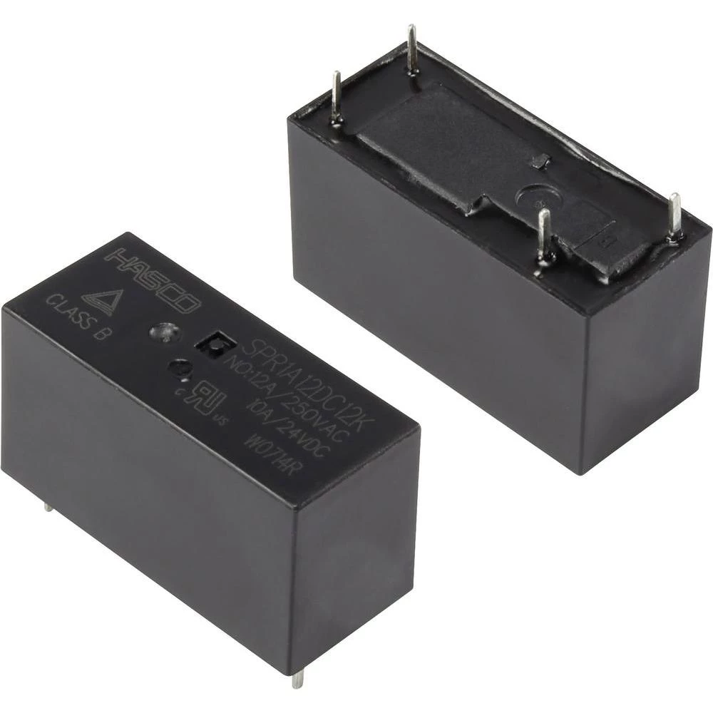 Relej za printanje SPR1A12DC12K Hasco Relays and Electronics 12 V/DC 16 A 1 zatvarač 1 kom. slika
