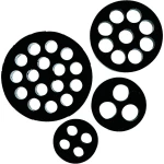 LappKabel SKINTOP DIX-M 53316420 brtvena pločica za metričke kabelske uvodnice x kabel 4 x 2 mm