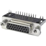 D-SUB višestruki ženski konektor BU15HDW econ connect broj polova: 15, lemljeni pinovi, 1 kom.