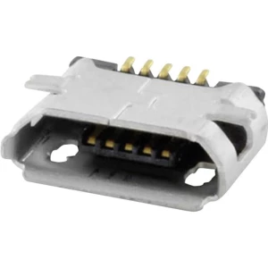 USB konektor micro USB ugradbena utičnica, horizontalna MICUB5BBS econ connect sadržaj: 1 kom. slika