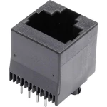 Modularna ugradbena utičnica, vertikalna, br. polova: 8 MJTN88A crna, econ connect MJTN88A 1 kom.