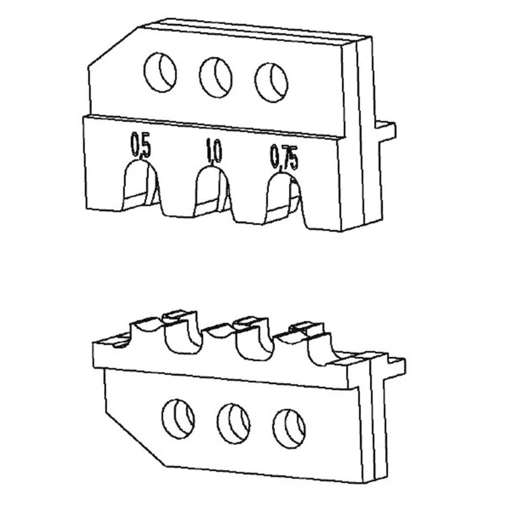 Matrica za MCP kontakte 2.8 mm 539726-2 TE Connectivity sadržaj: 1 kom. slika