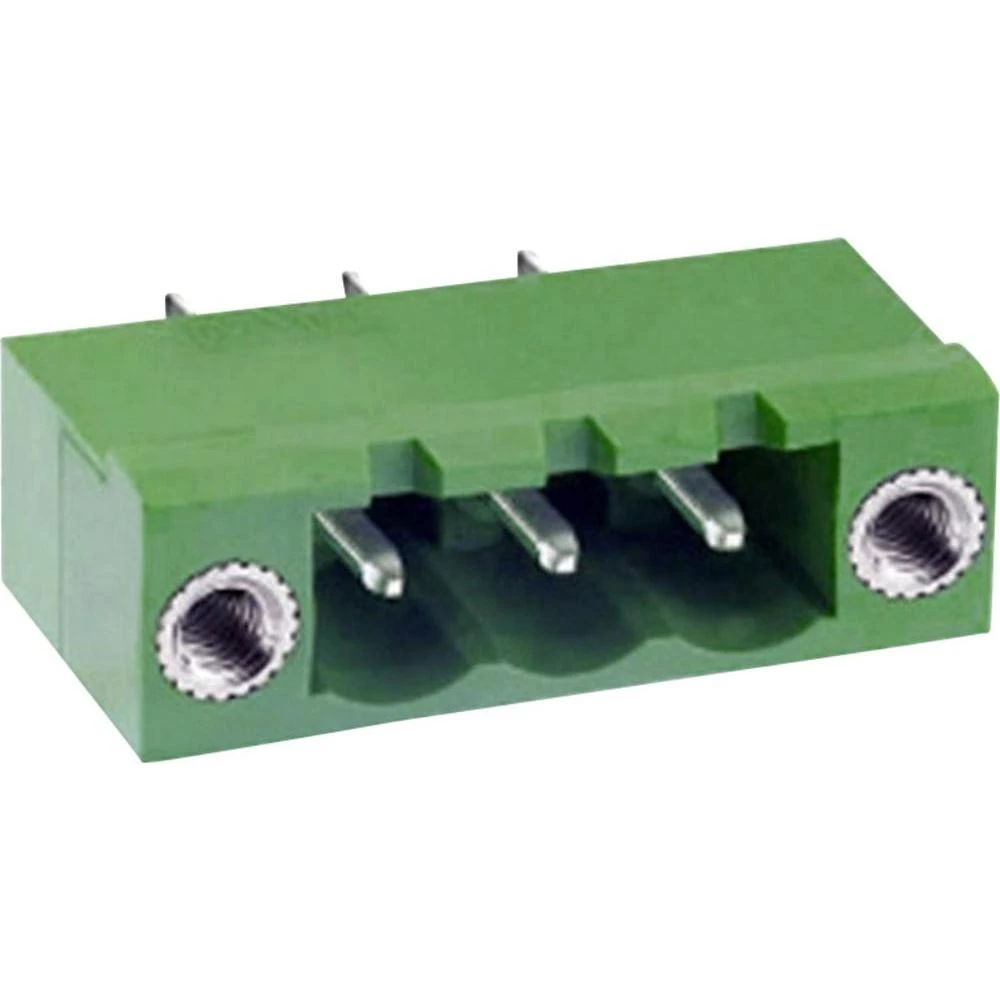 Osnovno kućište, vertikalno, sa vijcima za pričvršćivanje, raster: 5.08 mm broj polova: 2 zelena DECA ME060-50802 sadržaj: 1 kom. slika