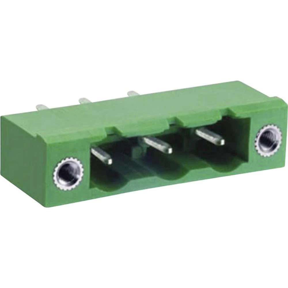 Osnovno kućište, vertikalno, sa vijcima za pričvršćivanje, raster: 7.62 mm broj polova: 3 zelena DECA ME060-76203 sadržaj: 1 kom. slika