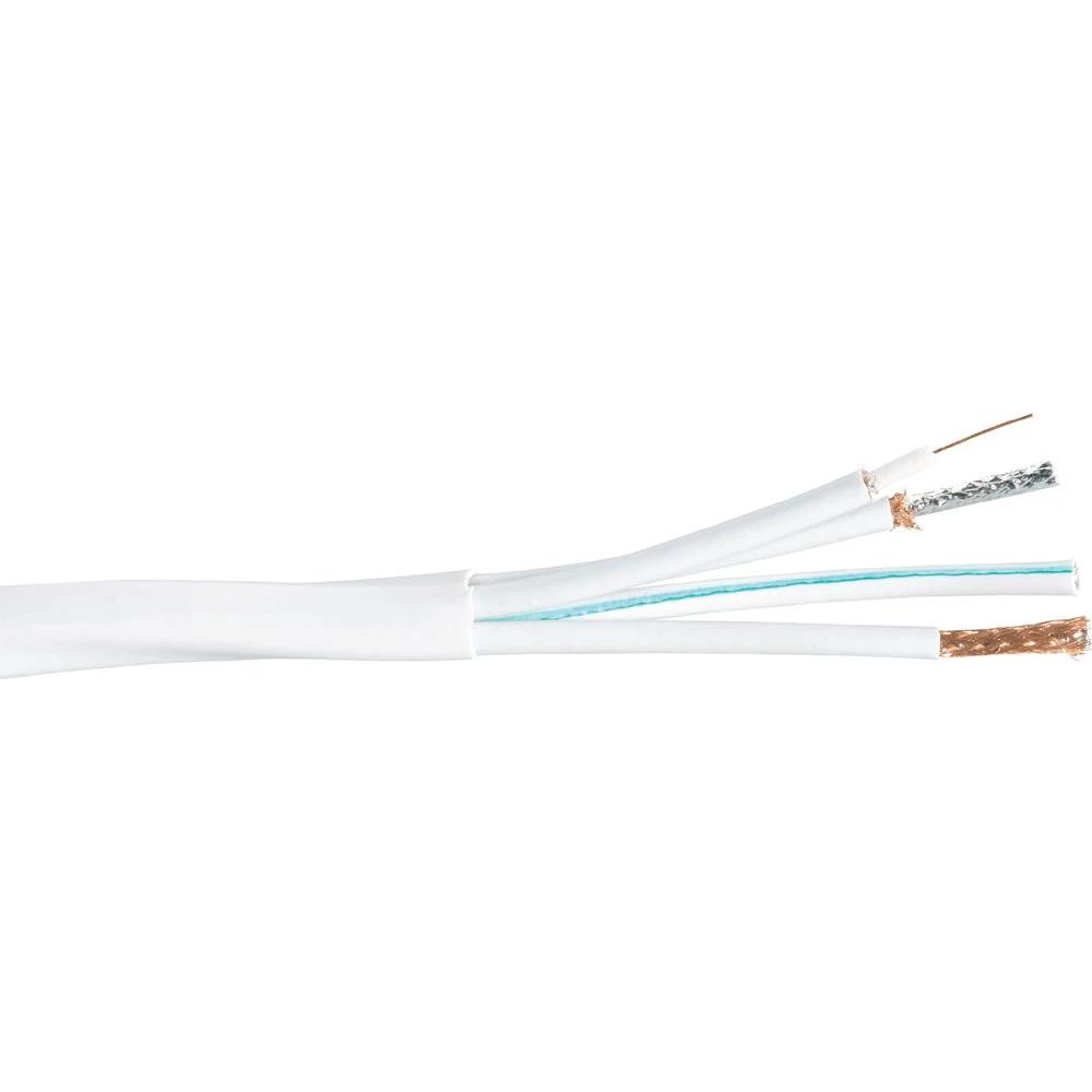 Koaksijalni kabel AC400 Conrad 75 oma 90 dB bijela, 25 m slika