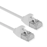 Roline 21.15.3306 RJ45 mrežni kabel, Patch kabel CAT 6a U/UTP 3.00 m siva nezaštićen, bez halogena, vatrostalan 1 St.