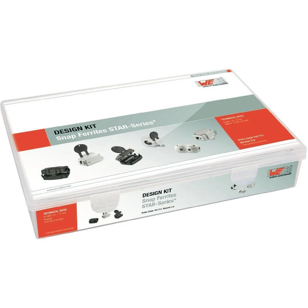Ferit-Sortiment Würth Elektronik 742711 44 dijelova slika
